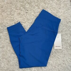 Lululemon Align High-Rise Pant 25 Size 14 Pool Blue NEW Nulu Leggings LW5CTBS